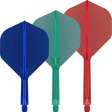 Target - K-Flex - Big Wing Dart Flights - Integrated Flight & Shaft System -