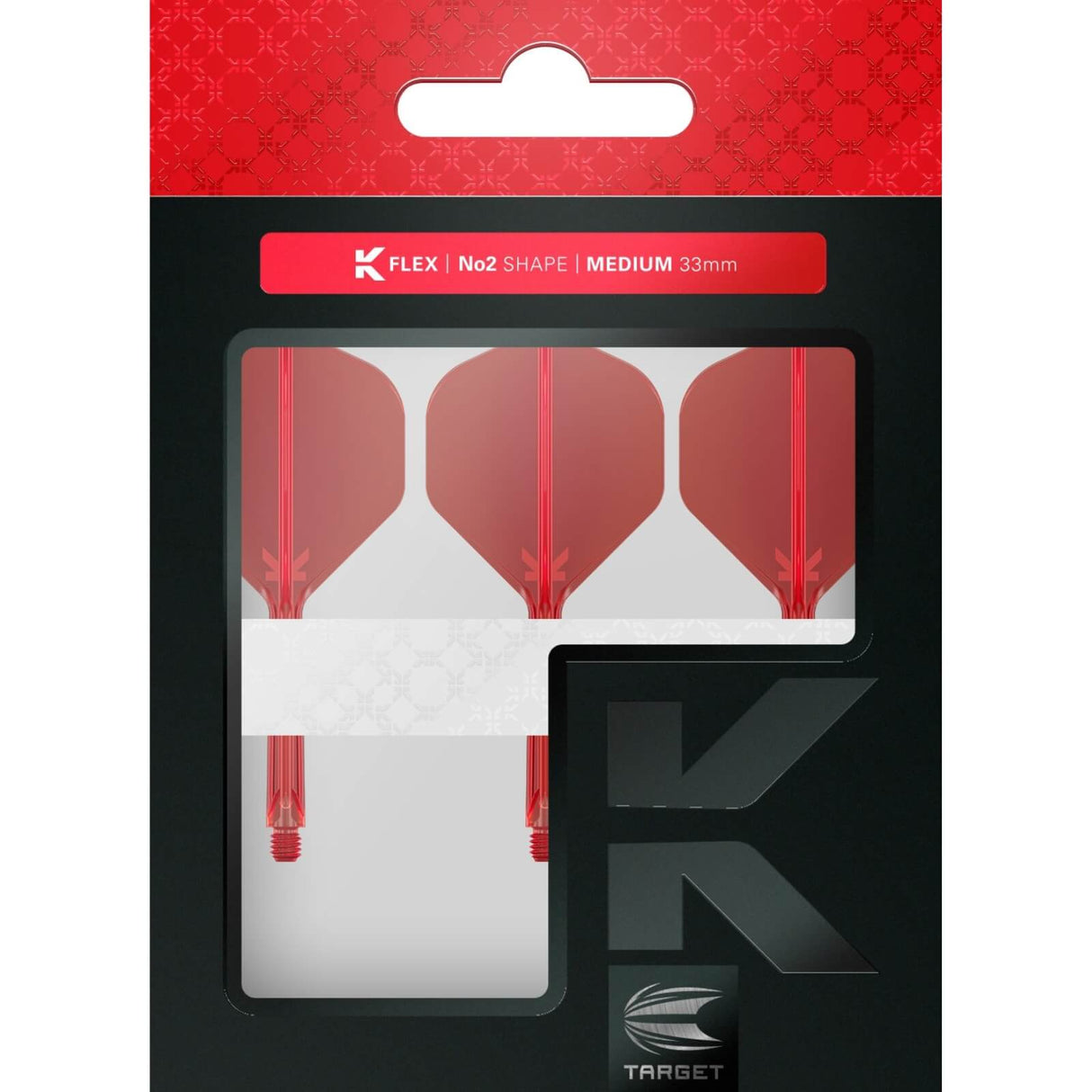 Target - K-Flex - Big Wing Dart Flights - Integrated Flight & Shaft System -
