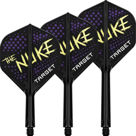 Target - K-Flex Luke Littler - Big Wing Dart Flights - Integrated Flight & Shaft System -