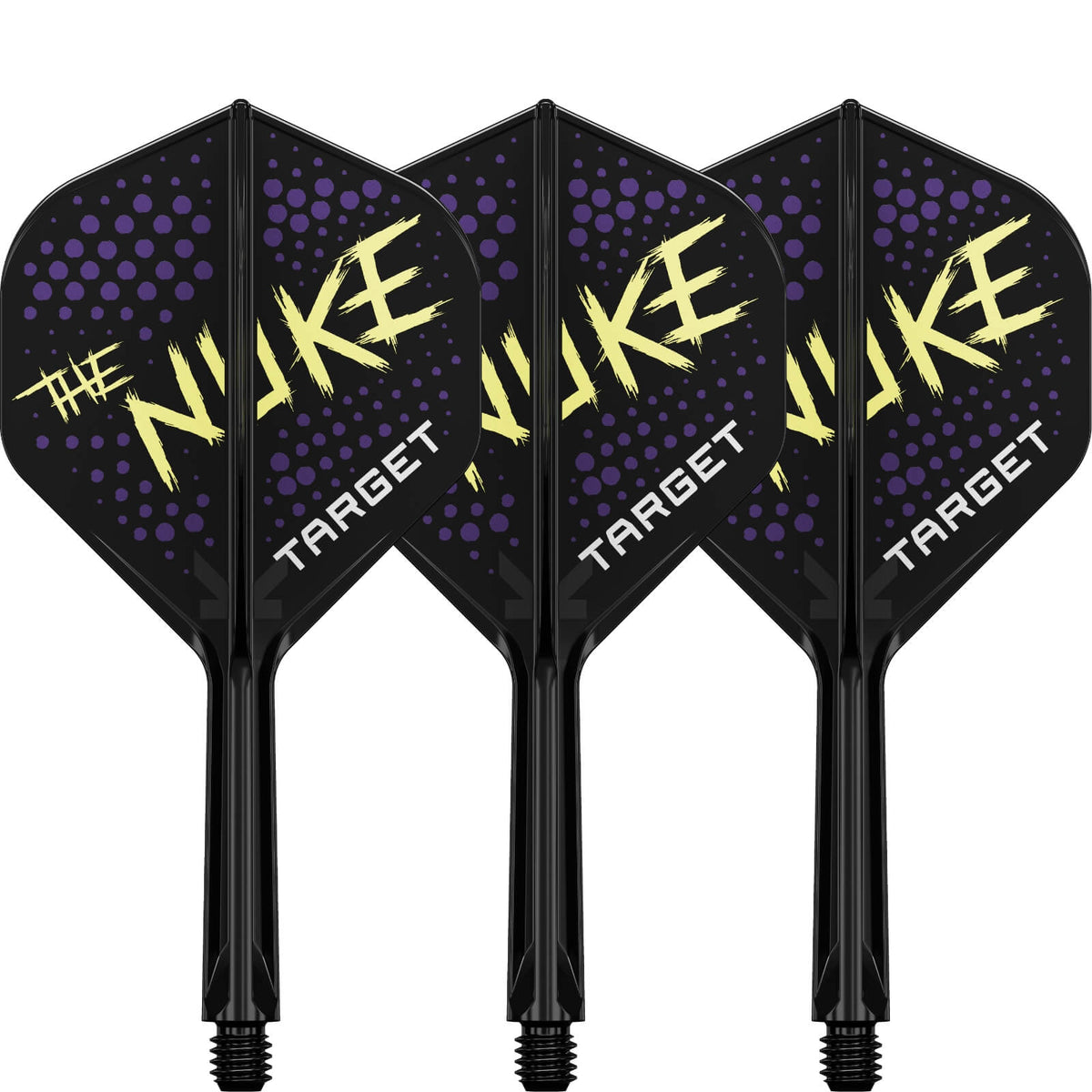 Dart Flights - Target - K-Flex Luke Littler - Big Wing Dart Flights - Integrated Flight &amp; Shaft System Intermediate (26mm)