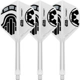 Target - Star Wars Stormtrooper K-Flex - Big Wing Dart Flights - Integrated Flight & Shaft System - Medium (33mm)
