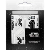 Target - Star Wars Stormtrooper K-Flex - Big Wing Dart Flights - Integrated Flight & Shaft System -
