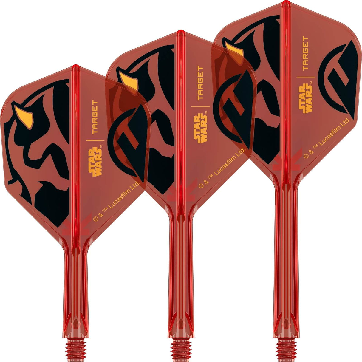 Target - Star Wars Darth Maul K-Flex - Standard Dart Flights - Integrated Flight & Shaft System -