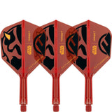 Target - Star Wars Darth Maul K-Flex - Standard Dart Flights - Integrated Flight & Shaft System - Short (19mm)