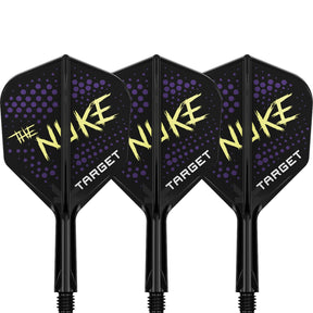 Target - K-Flex Luke Littler - Standard Dart Flights - Integrated Flight & Shaft System - Short (19mm)