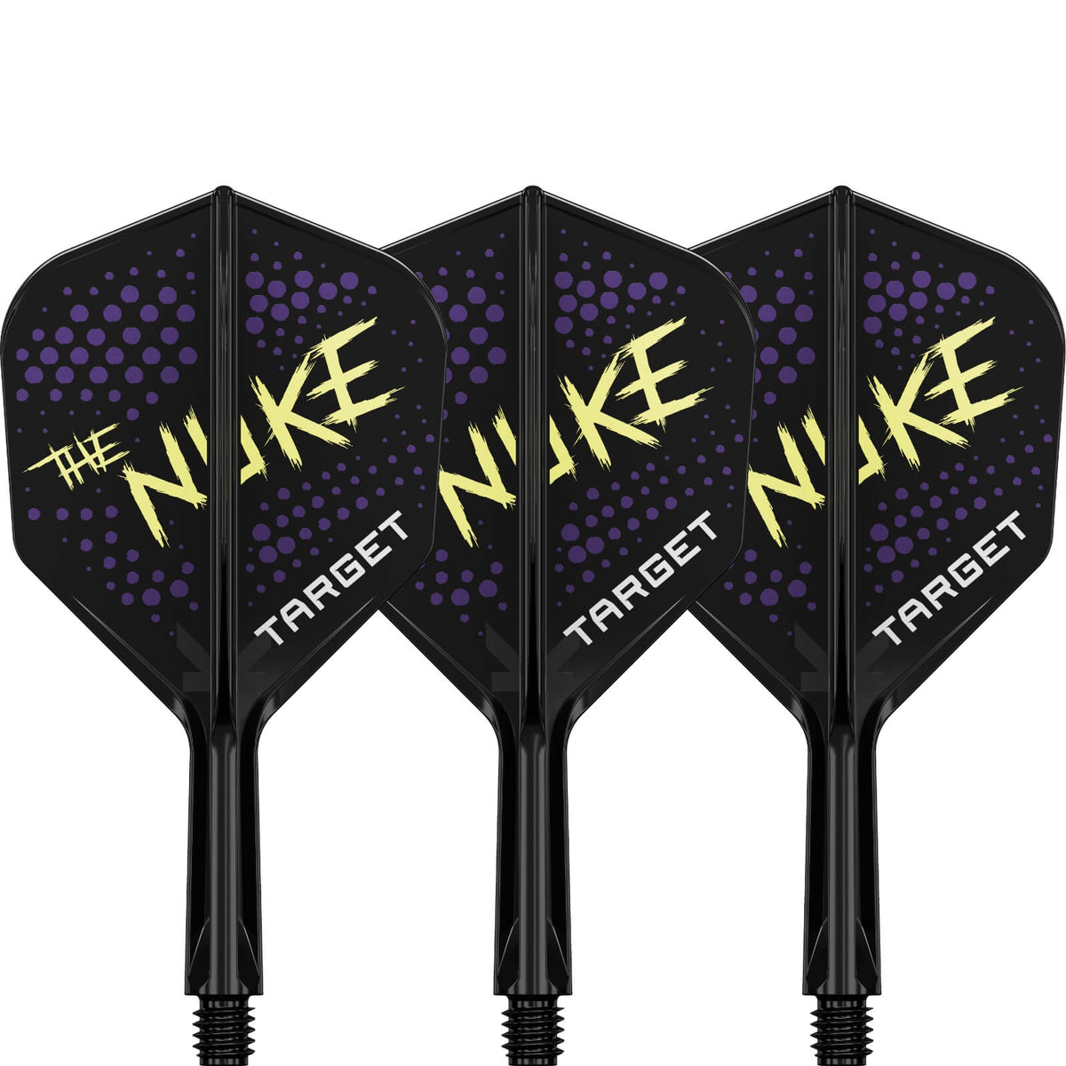Dart Flights - Target - K-Flex Luke Littler - Standard Dart Flights - Integrated Flight &amp; Shaft System Short (19mm)