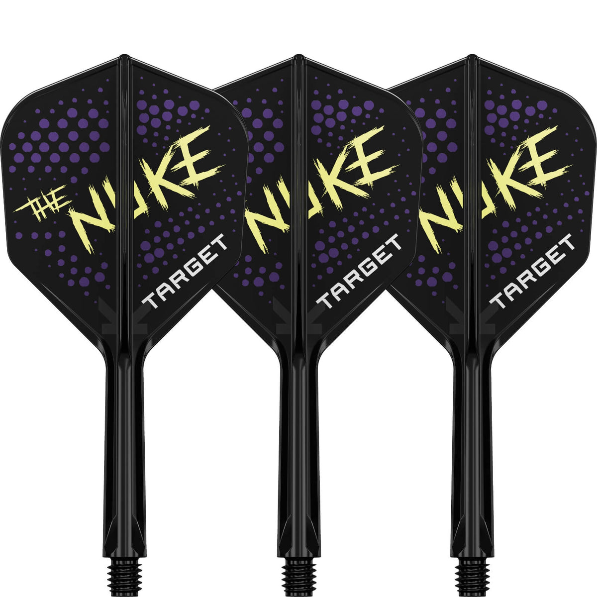 Dart Flights - Target - K-Flex Luke Littler - Standard Dart Flights - Integrated Flight &amp; Shaft System Intermediate (26mm)