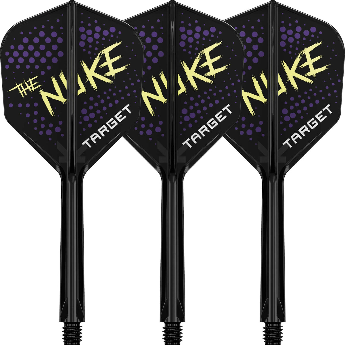 Dart Flights - Target - K-Flex Luke Littler - Standard Dart Flights - Integrated Flight &amp; Shaft System Medium (33mm)