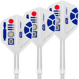 Target - Star Wars R2-D2 K-Flex - Standard Dart Flights - Integrated Flight & Shaft System -