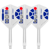 Target - Star Wars R2-D2 K-Flex - Standard Dart Flights - Integrated Flight & Shaft System - Intermediate (26mm)
