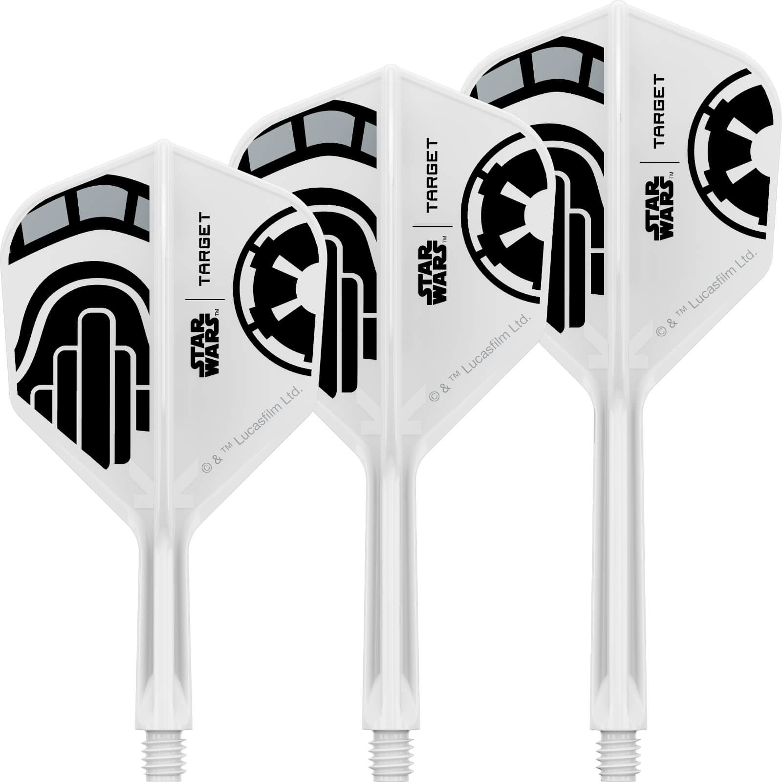 PRE-ORDER - Target - Star Wars Stormtrooper K-Flex - Standard Dart Flights - Integrated Flight & Shaft System