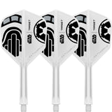 Target - Star Wars Stormtrooper K-Flex - Standard Dart Flights - Integrated Flight & Shaft System - Intermediate (26mm)