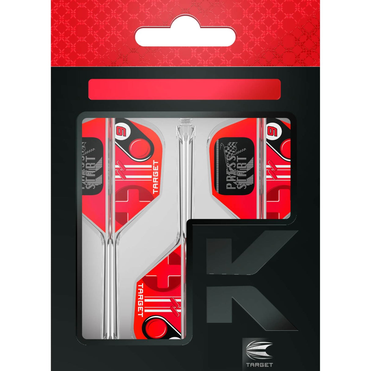 Target - K-Flex Press Start - No6 Standard Dart Flights - Integrated Flight & Shaft System -