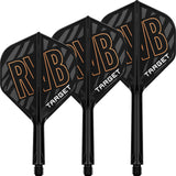 Target - K-Flex Raymond Van Barneveld - Big Wing Dart Flights - Integrated Flight & Shaft System -