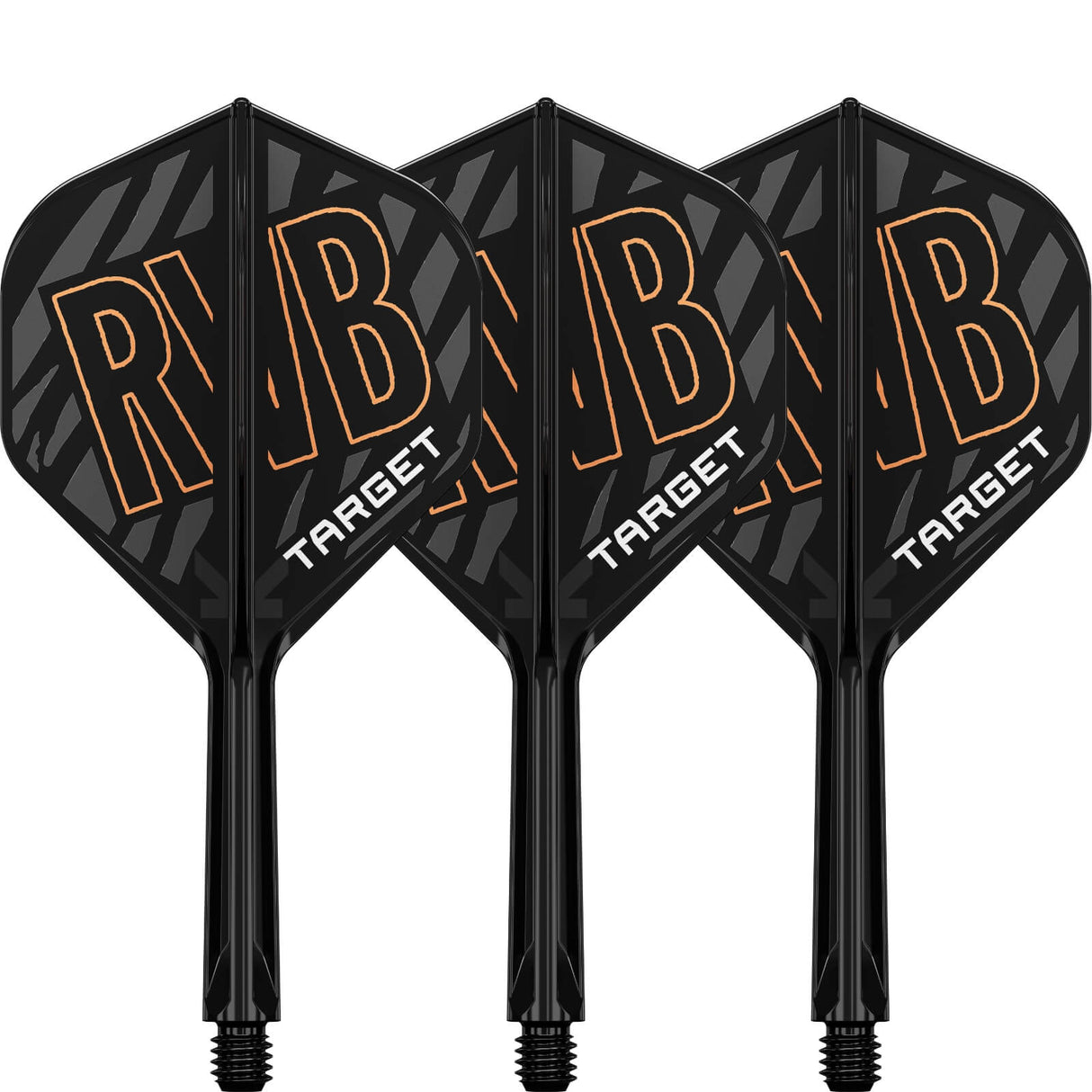 Target - K-Flex Raymond Van Barneveld - Big Wing Dart Flights - Integrated Flight & Shaft System -