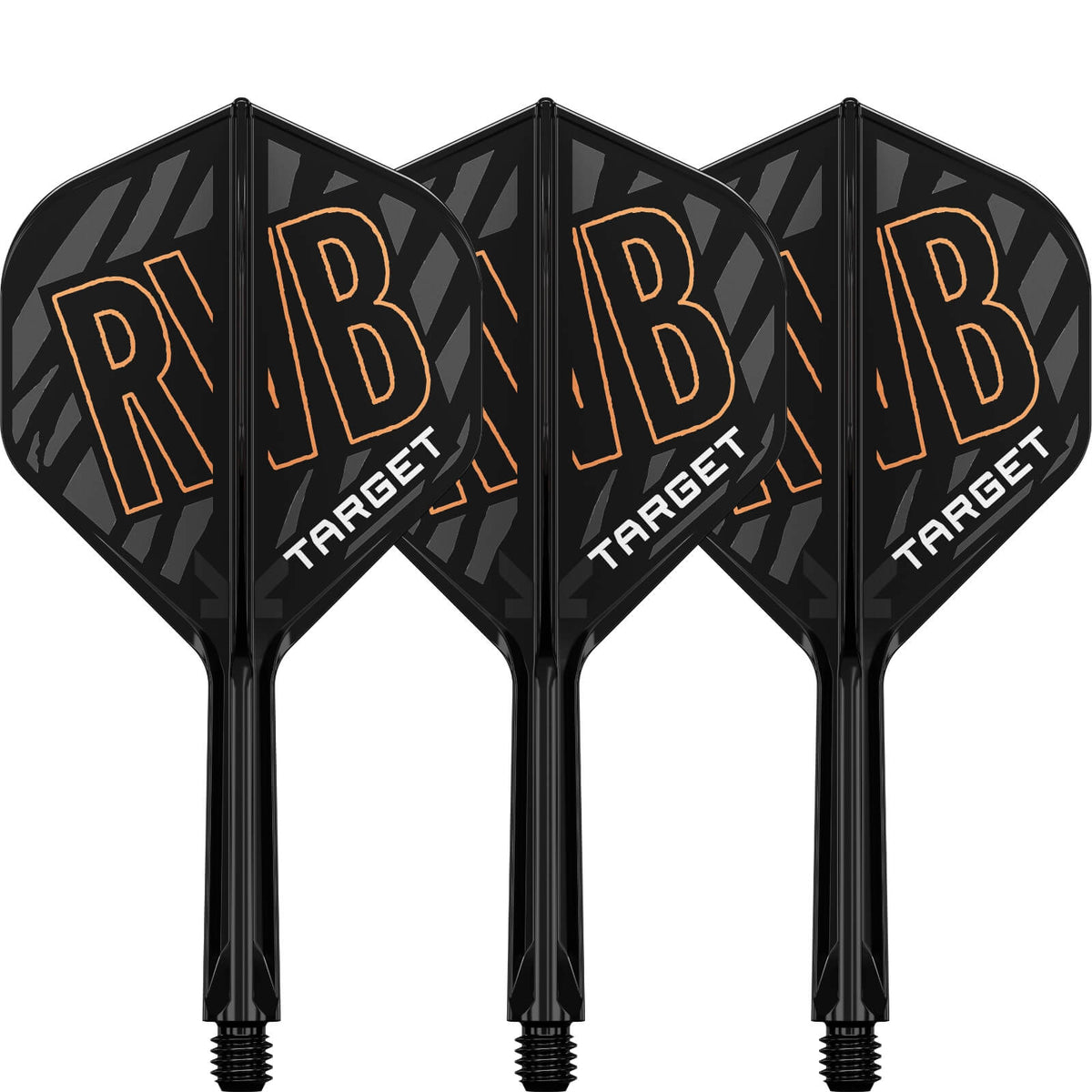 Dart Flights - Target - K-Flex Raymond Van Barneveld - Big Wing Dart Flights - Integrated Flight &amp; Shaft System