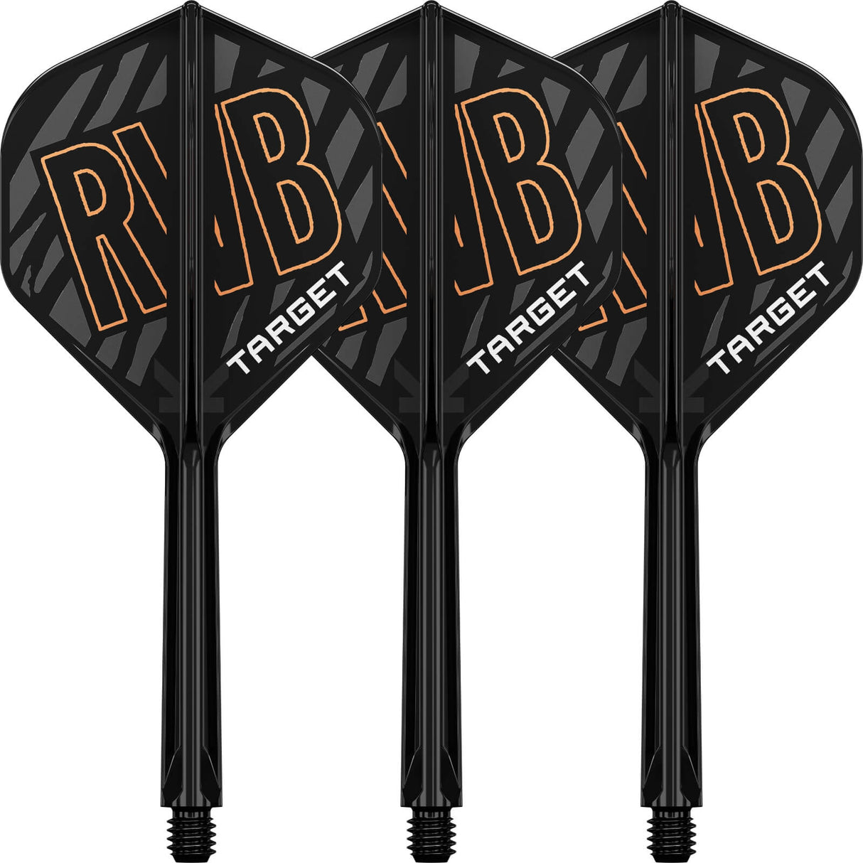 Target - K-Flex Raymond Van Barneveld - Big Wing Dart Flights - Integrated Flight & Shaft System -