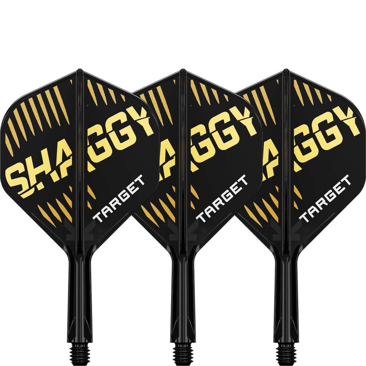 Dart Flights - Target - K-Flex Scott Williams - Big Wing Dart Flights - Integrated Flight &amp; Shaft System Short (19mm)