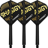 Target - K-Flex Scott Williams - Big Wing Dart Flights - Integrated Flight & Shaft System - Medium (33mm)