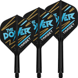 Target - K-Flex Phil Taylor - Big Wing Dart Flights - Integrated Flight & Shaft System -