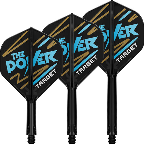 Target - K-Flex Phil Taylor - Big Wing Dart Flights - Integrated Flight & Shaft System -
