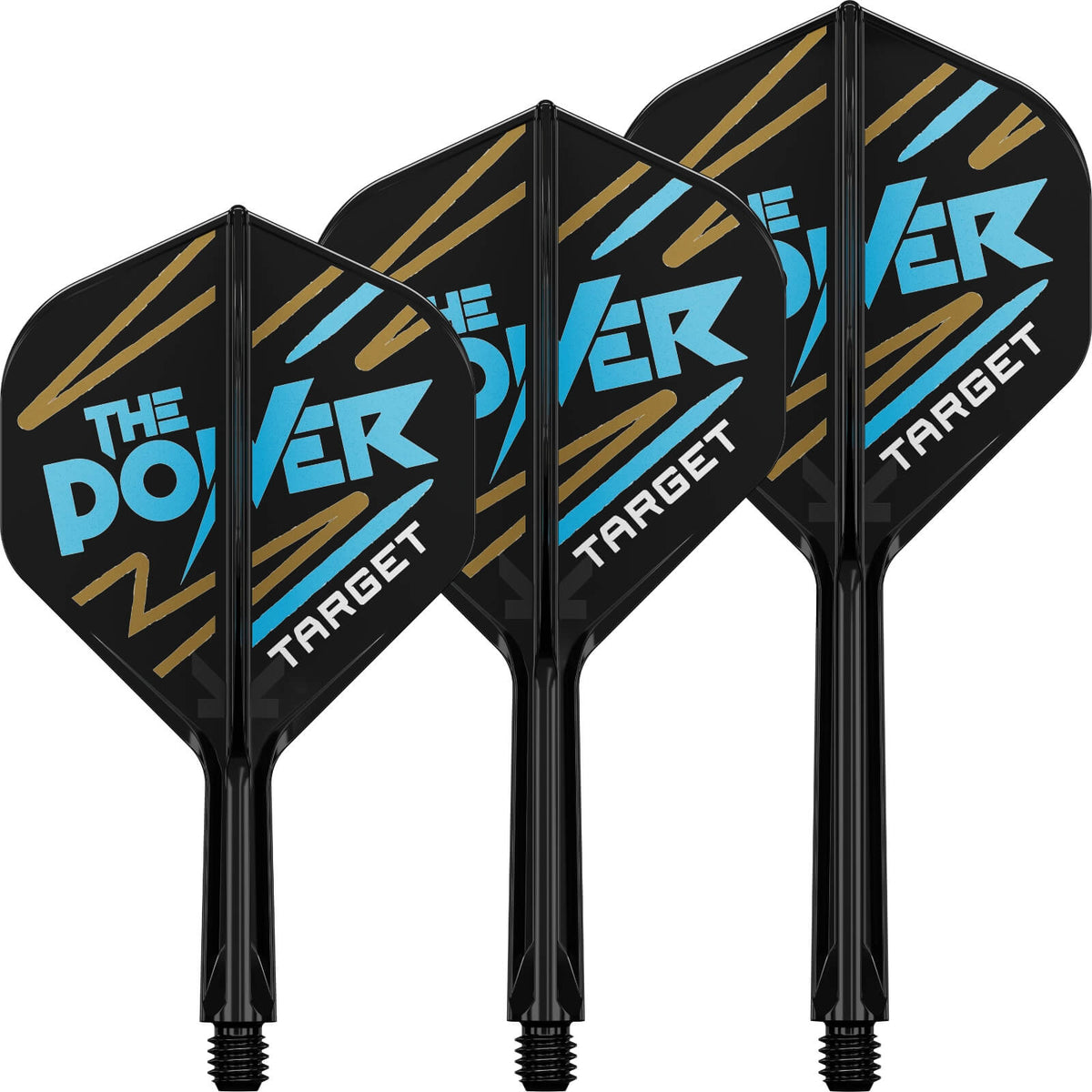 Dart Flights - Target - K-Flex Phil Taylor - Big Wing Dart Flights - Integrated Flight &amp; Shaft System