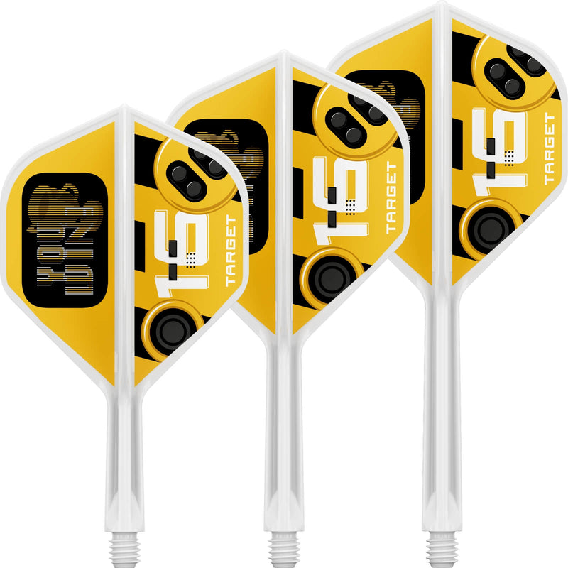 Target - K-Flex You Win - No2 Big Wing Dart Flights - Integrated Flight & Shaft System -