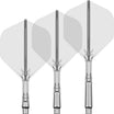 Target - K-Shift - Big Wing Dart Flights - Integrated Flight & Shaft System - Short (19mm) / Clear