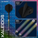 Mission - Kaleidos Darts - 95% Tungsten - 21g 23g 25g