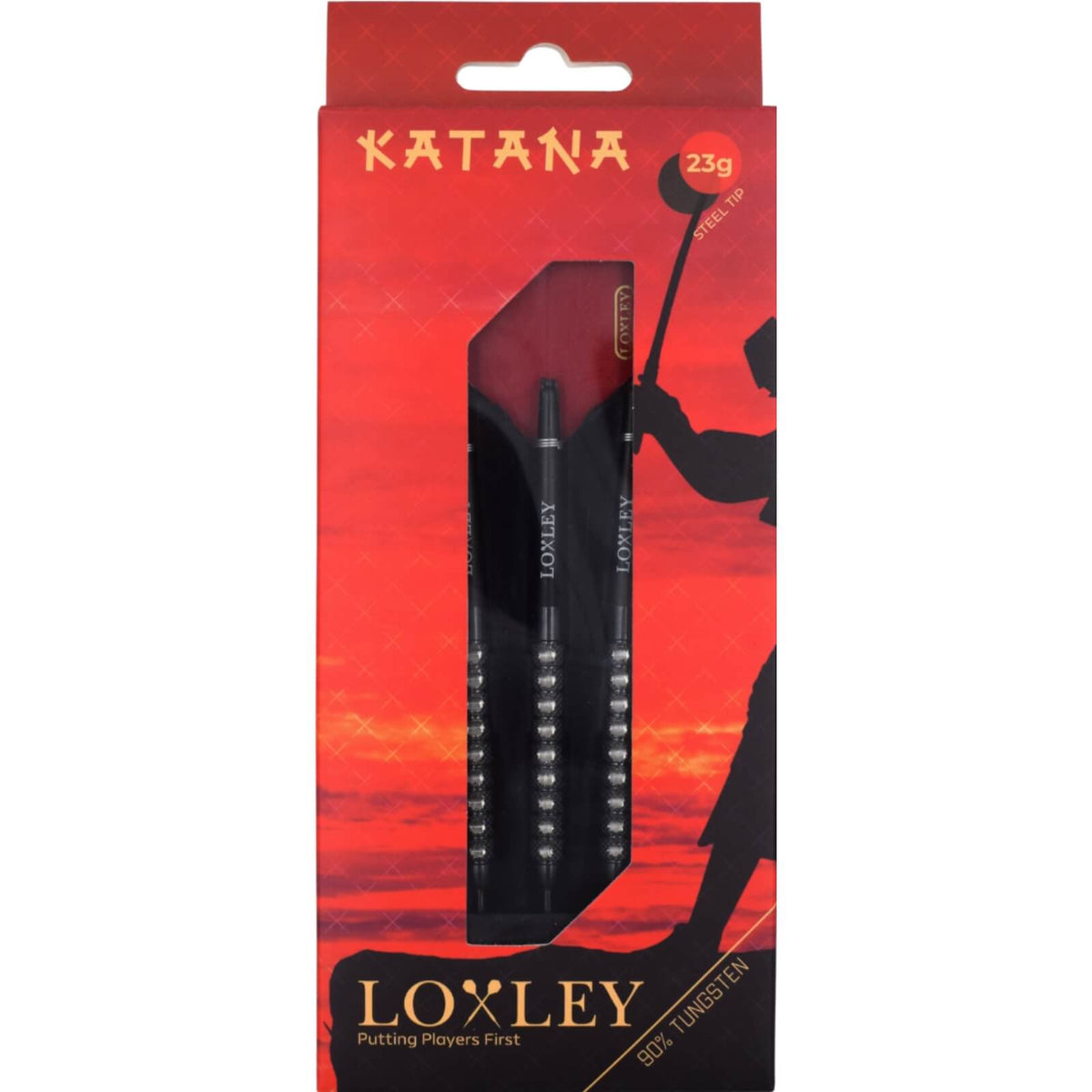 Loxley - Katana Darts - Steel Tip - 90% Tungsten - 23g