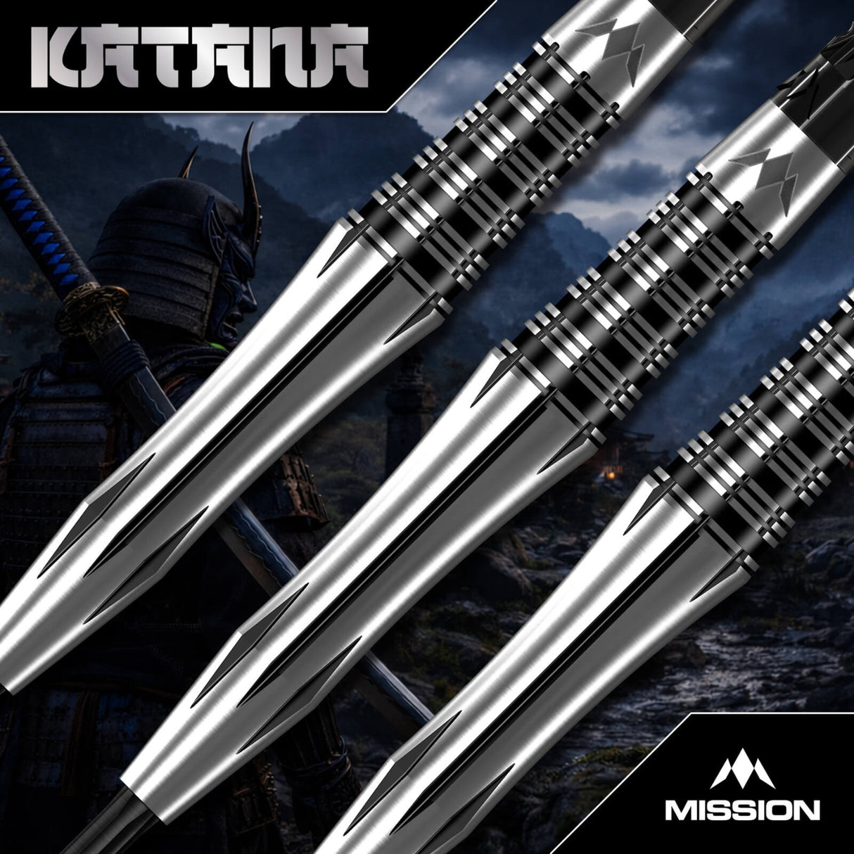 Mission - Katana Darts - 95% Tungsten - 22g 24g