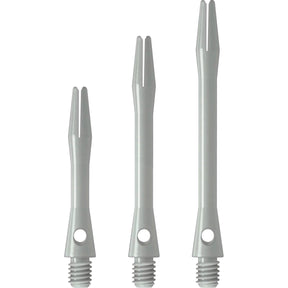 Harrows - Keramic Aerospace Alloy Dart Shafts - Short (35mm) / White