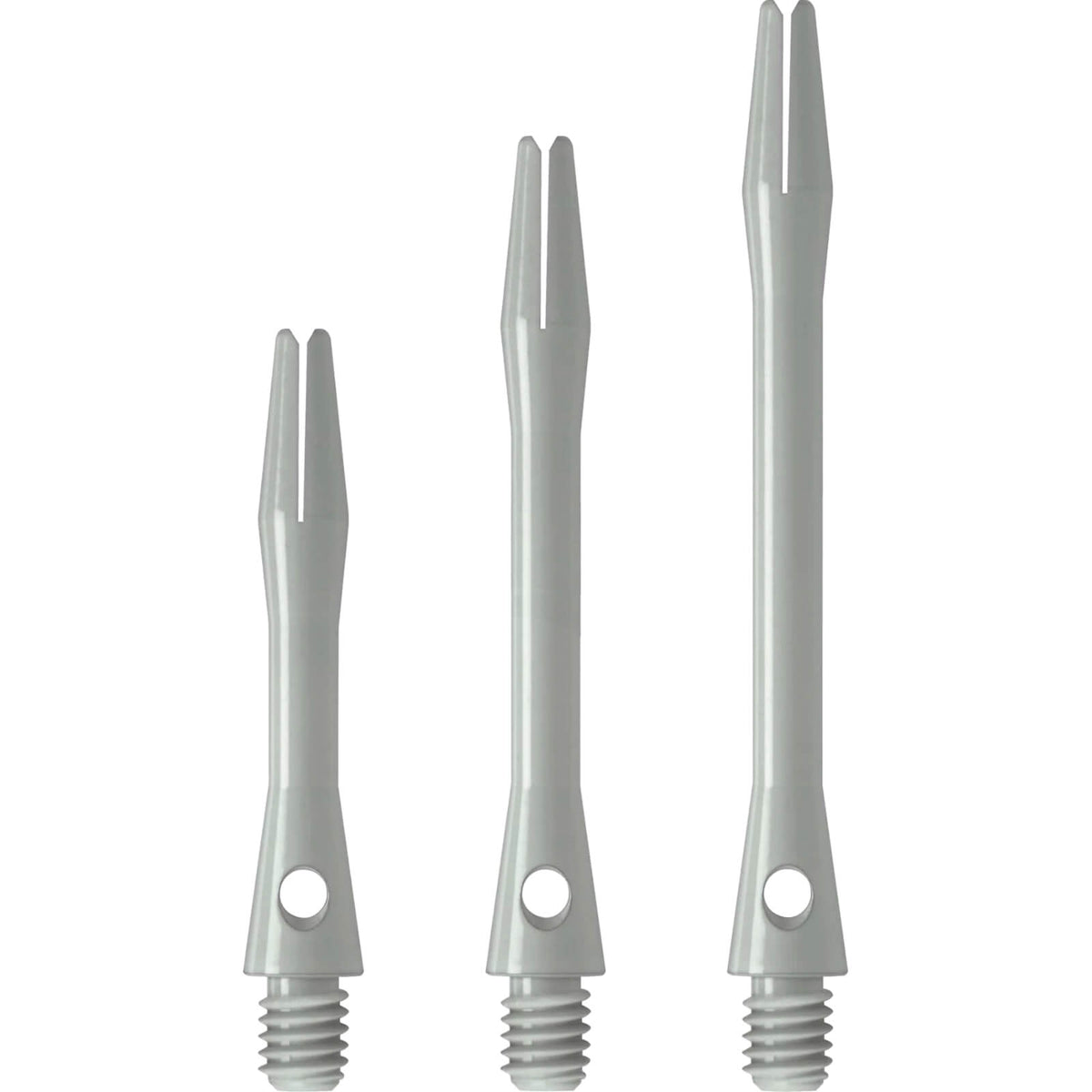 Dart Shafts - Harrows - Keramic Aerospace Alloy Dart Shafts Short (35mm) / White