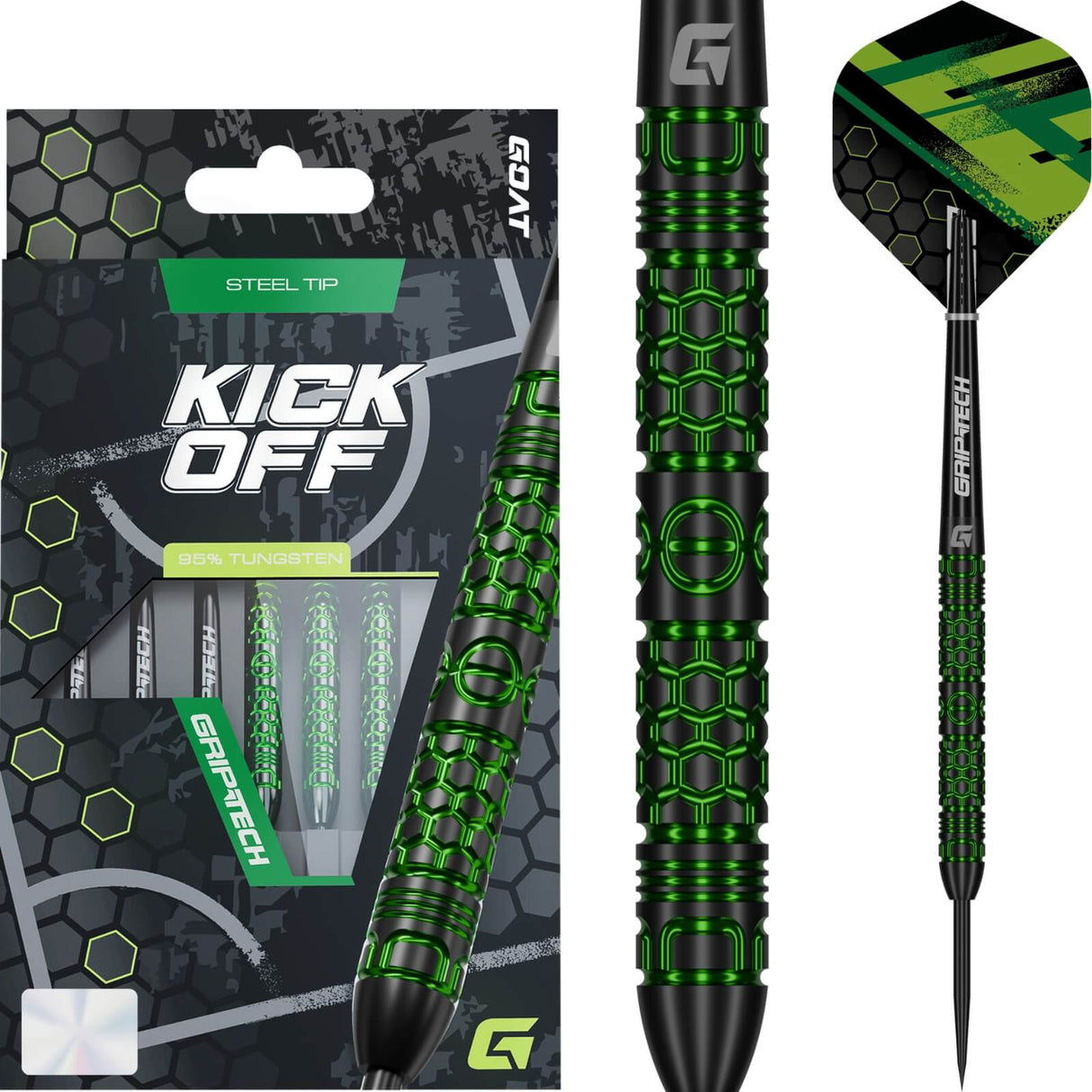 GOAT - Kick Off Darts - 95% Tungsten - 21g 23g 25g -
