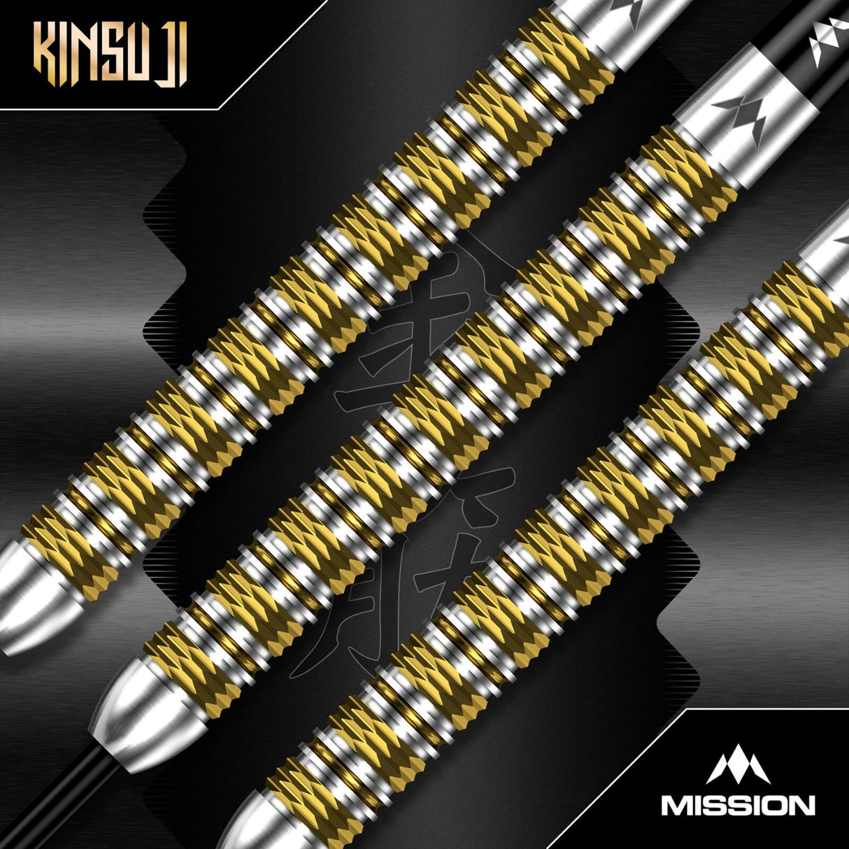 Mission - Kinsuji Darts - 95% Tungsten - 22g 24g 26g