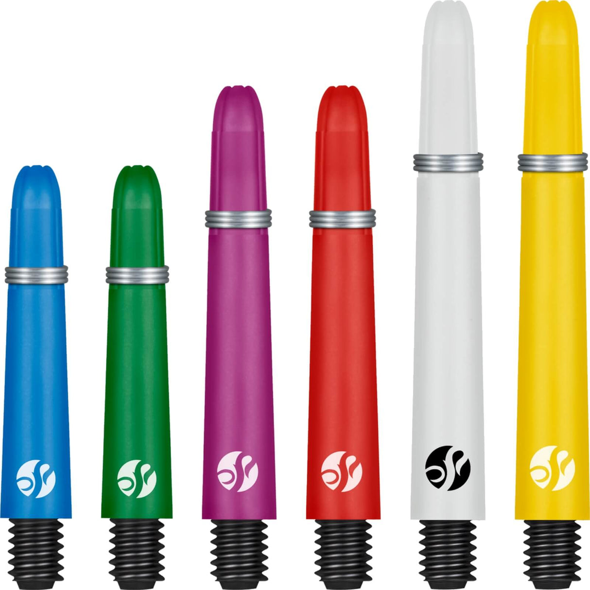 Shot - Koi Coloured - Carbon Dart Shafts -