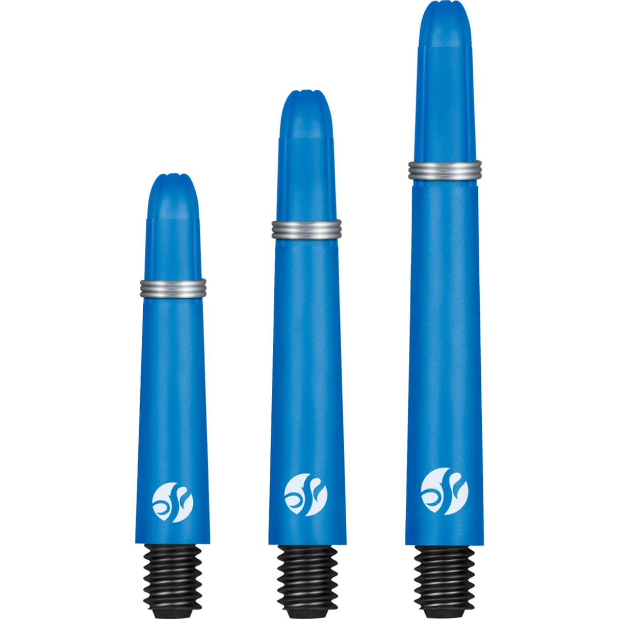 Shot - Koi Coloured - Carbon Dart Shafts - Short (35mm) / Blue