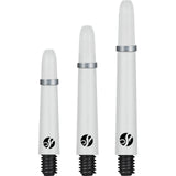 Shot - Koi Coloured - Carbon Dart Shafts - Short (35mm) / White
