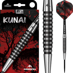 Mission - Kunai Darts - 95% Tungsten - 23g 25g -