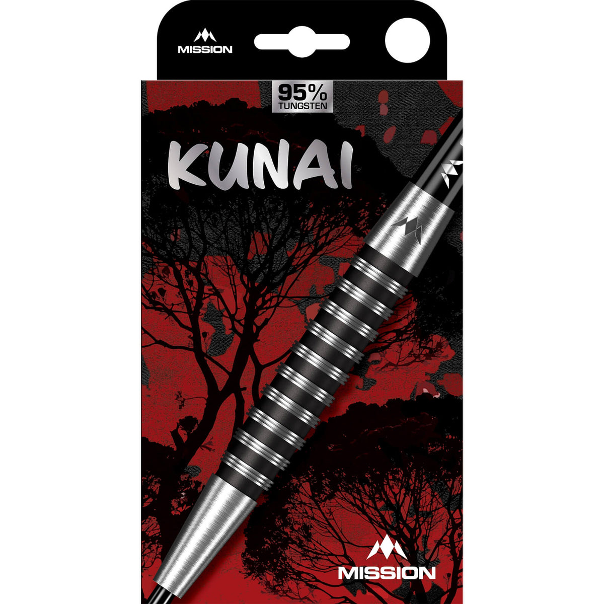 Darts - Mission - Kunai Darts - Steel Tip - 95% Tungsten - 23g 25g