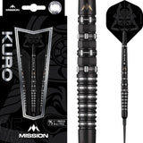Mission - Kuro M3 Darts - Soft Tip - 95% Tungsten - 20g 22g -