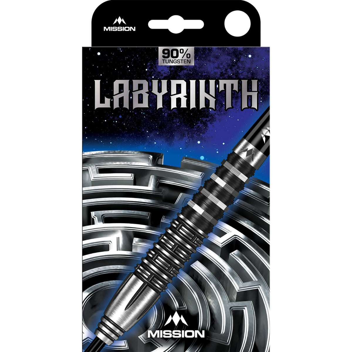 Mission - Labyrinth Darts - Steel Tip - 90% Tungsten - 22g 24g