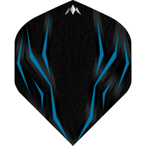 Mission - Lava - Big Wing Dart Flights - Blue