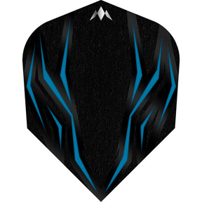 Mission - Lava - Standard Dart Flights - Blue