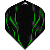 Mission - Lava - Big Wing Dart Flights - Green