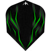 Mission - Lava - Standard Dart Flights - Green
