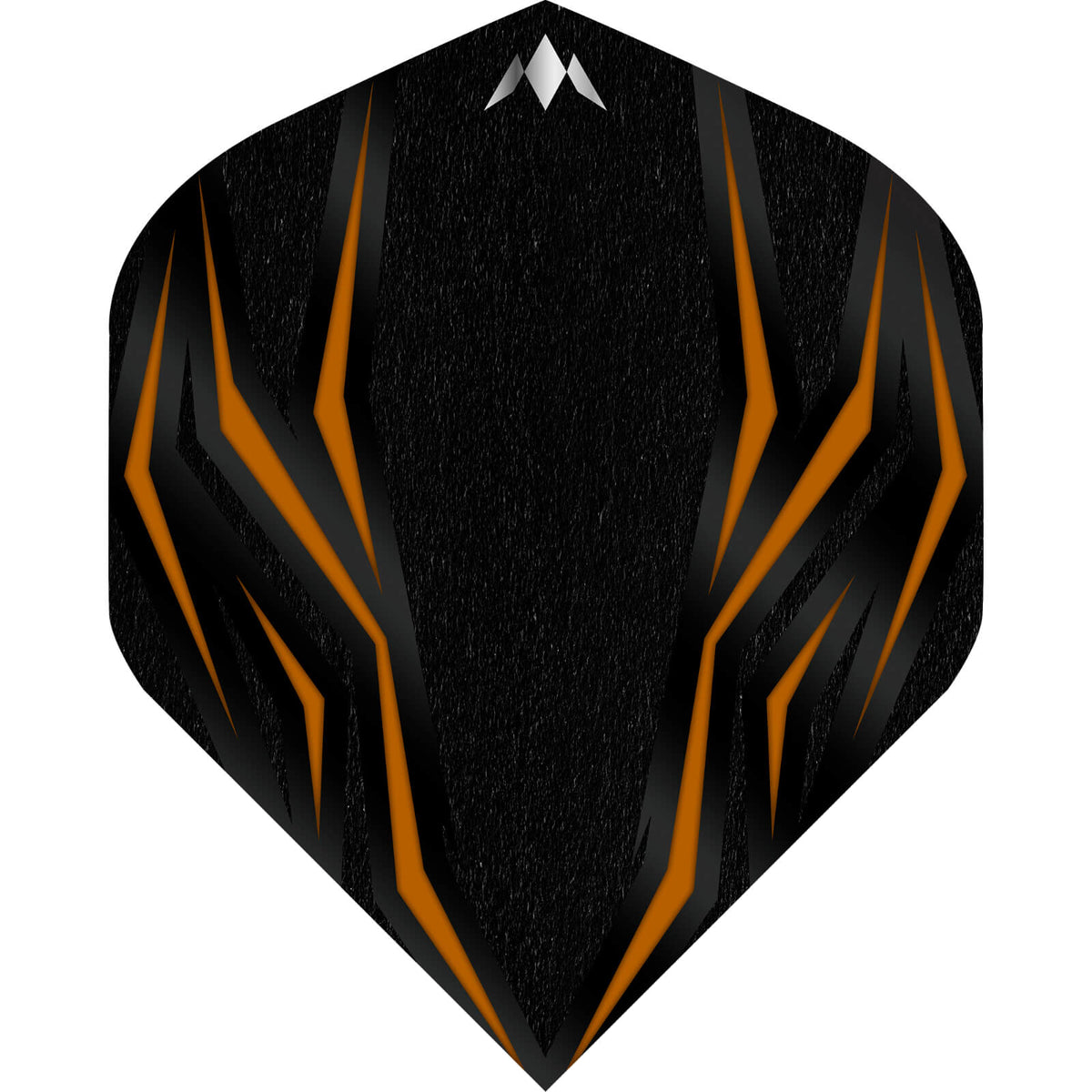 Dart Flights - Mission - Lava - Big Wing Dart Flights Orange