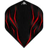 Mission - Lava - Big Wing Dart Flights - Red