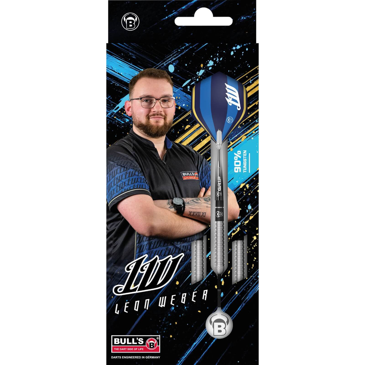 BULL'S - Leon Weber Darts - 90% Tungsten - 23g 25g -