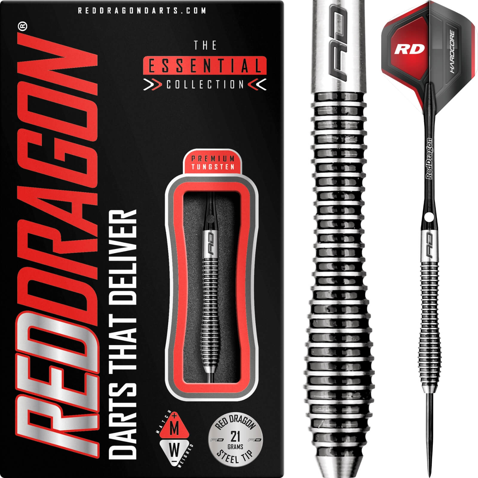 Darts - Red Dragon - Lethal Magic 1 Darts - Steel Tip - 85% Tungsten - 21g 25g 